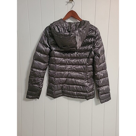 Andrew Marc Packable Lightweight Down Puffer Jacket Hood Womens XS Fall Winter - Picture 7 of 11